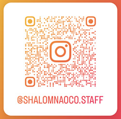 シャロームnaocoインスタグラム　スタッフアカウントQRコード